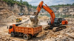 Diduga Tak Berizin, Tambang Galian C di Grabagan Tuban Masih Beroperasi, Pengawasan Dipertanyakan